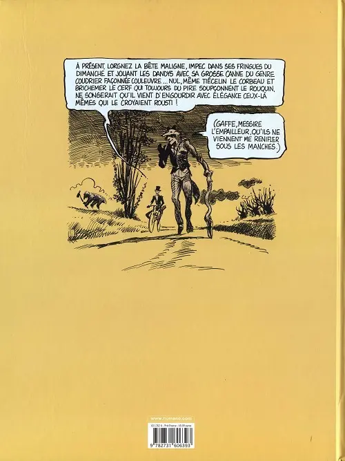 Verso de l'album Le Roman de Renart