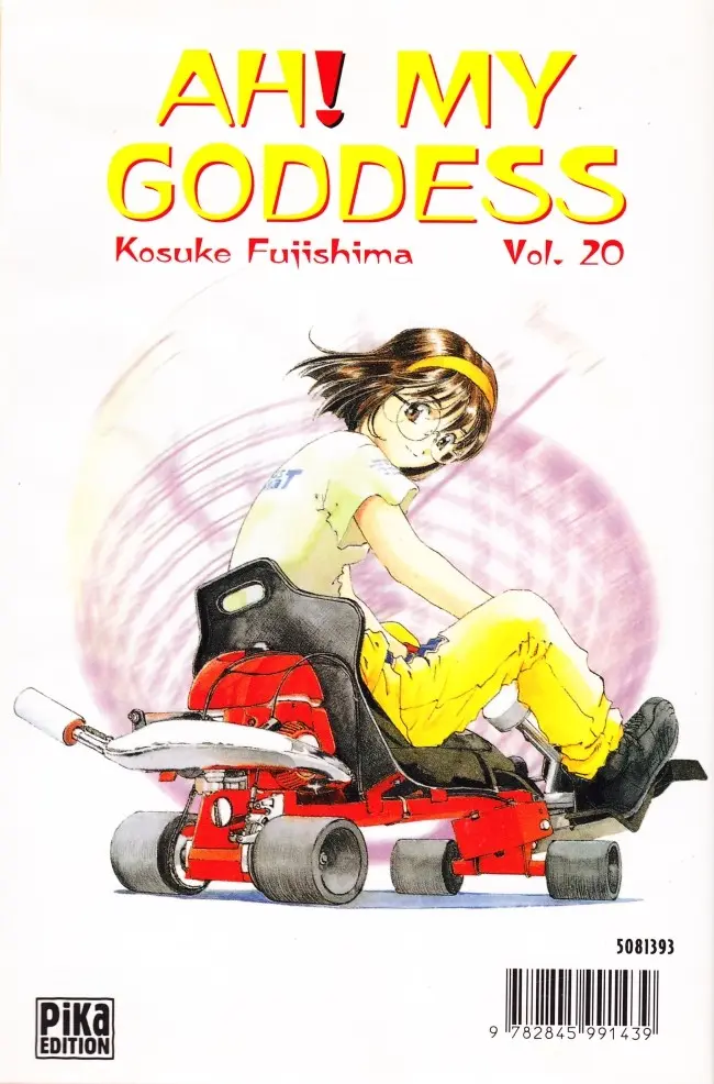 Verso de l'album Ah ! My Goddess Vol. 20
