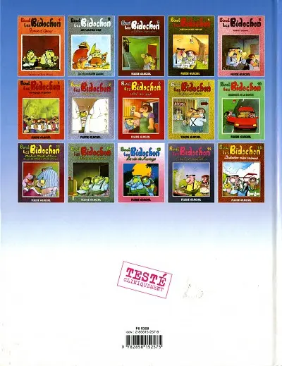 Verso de l'album Les Bidochon Tome 16 Toniques
