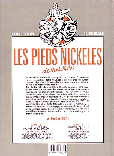 Verso de l'album Les Pieds Nickelés Tome 13