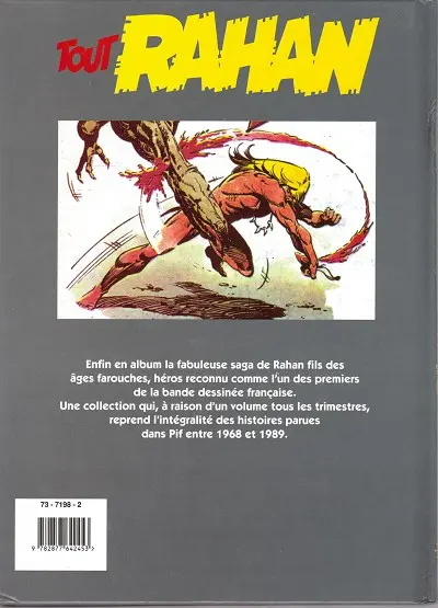 Verso de l'album Tout Rahan Tome 14