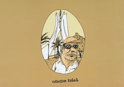 Verso de l'album Carnet d'Alger