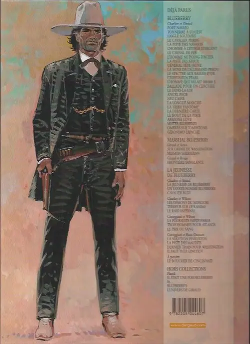 Verso de l'album Blueberry Tome 24 Mister blueberry