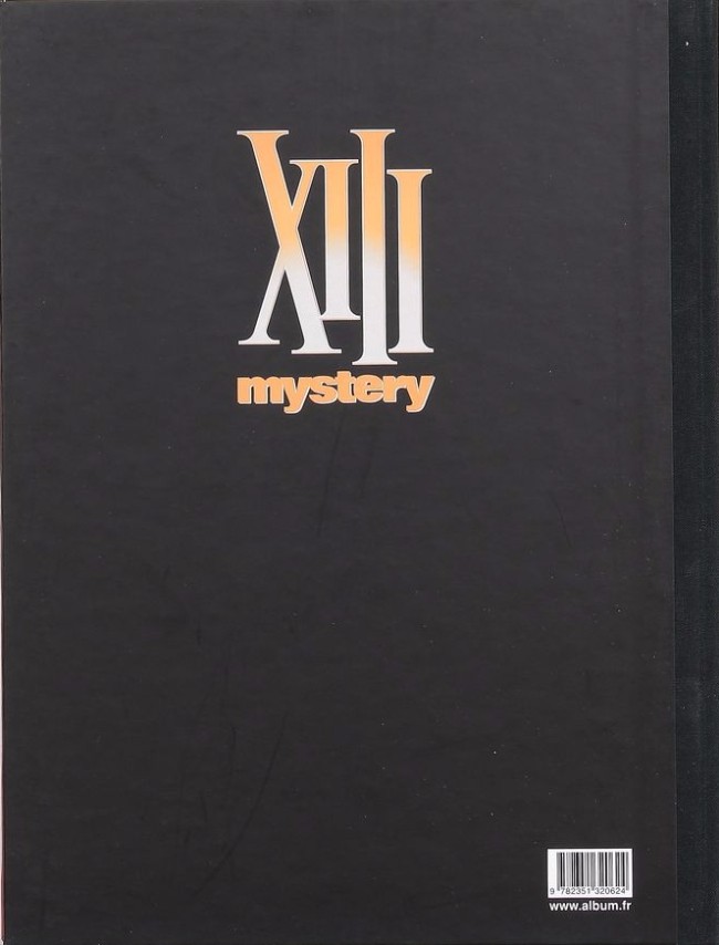 Verso de l'album XIII Mystery Tome 2 Irina