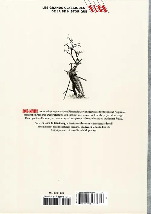 Verso de l'album Les grands Classiques de la BD Historique Vécu - La Collection Tome 21 Les Tours de Bois-Maury - Tome XIII : Dulle Griet