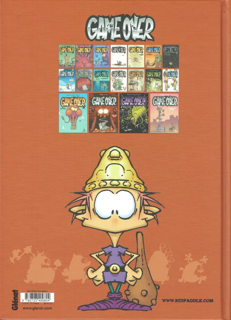 Verso de l'album Game over Tome 16 Aïe aïe eye