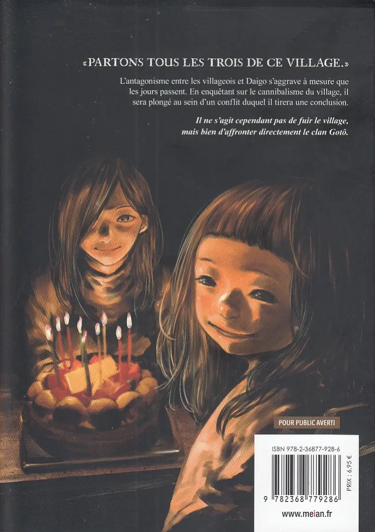 Verso de l'album Gannibal 4