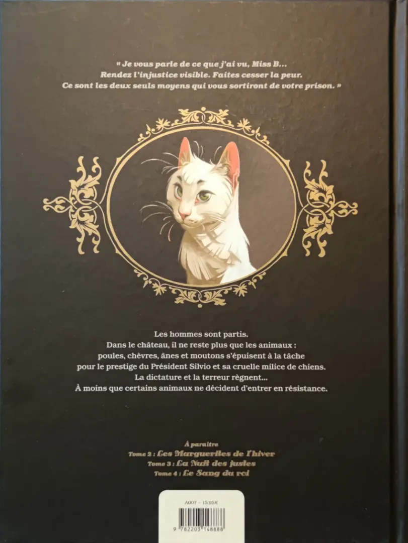 Verso de l'album Le Château des animaux Tome 1 Miss Bengalore