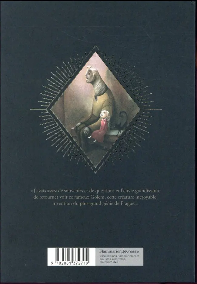 Verso de l'album L'ombre du golem