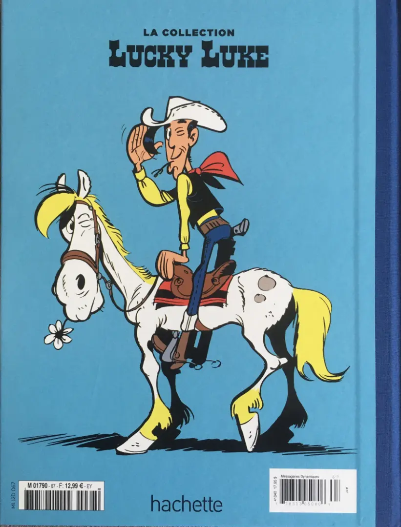 Verso de l'album Lucky Luke La collection Tome 67 Le Klondike