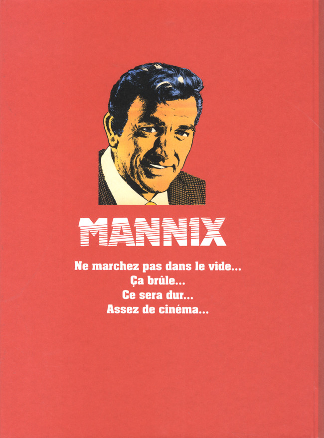 Verso de l'album Mannix