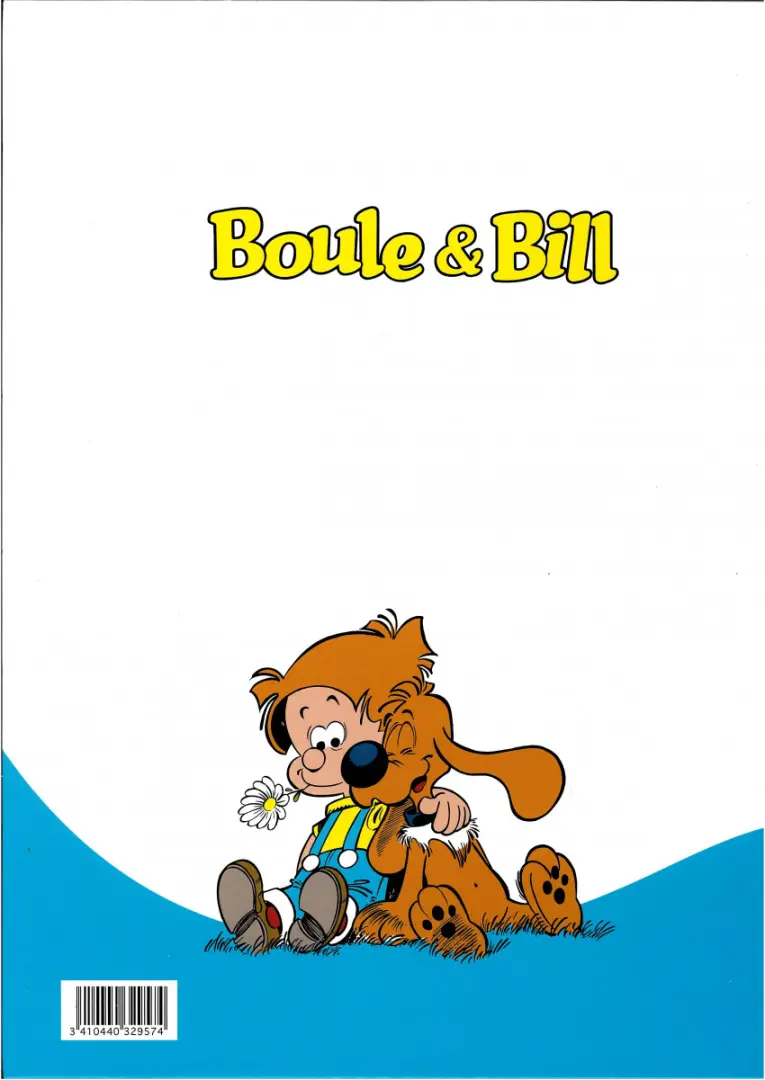 Verso de l'album Boule & Bill Tome 21 Bill est maboul