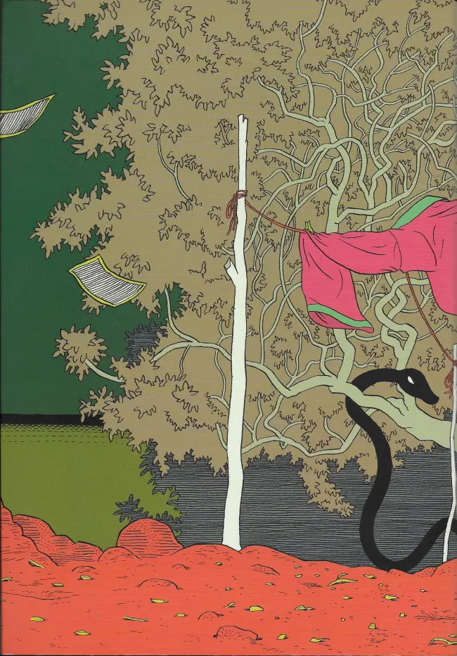 Verso de l'album Suite Kimono