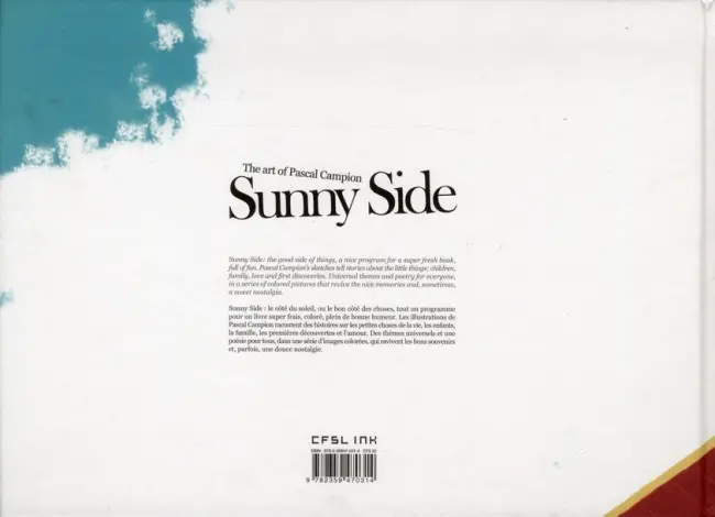 Verso de l'album Sunny Side
