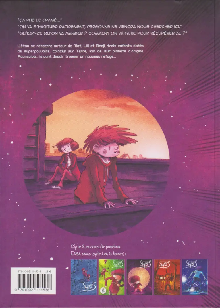 Verso de l'album SuperS Tome 3 Home Sweet Home