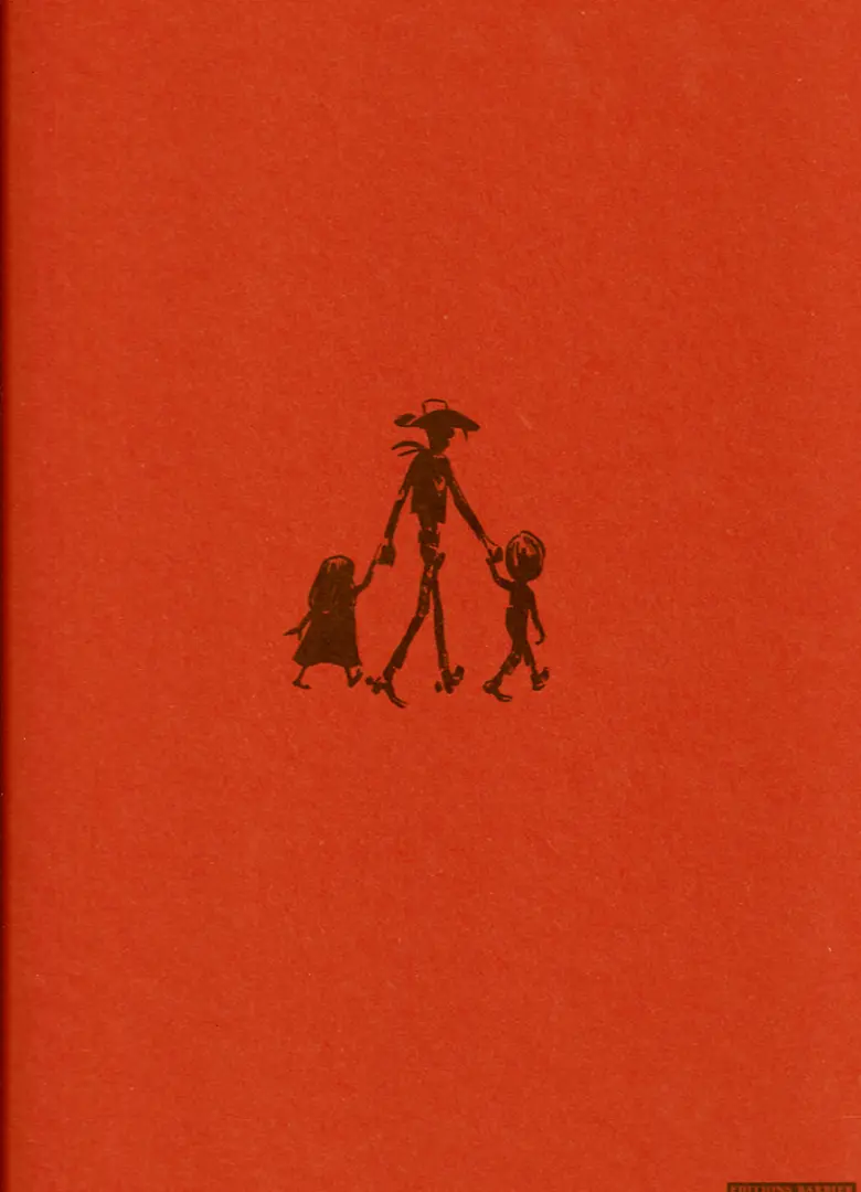 Verso de l'album Un hommage à Lucky Luke d'après Morris Tome 4 Les Indomptés