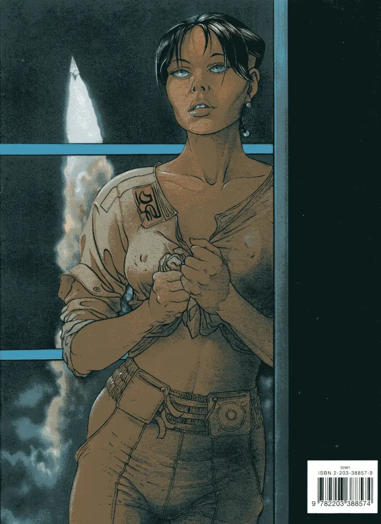 Verso de l'album Le Cycle de Cyann Tome 1 La sOurce et la sOnde