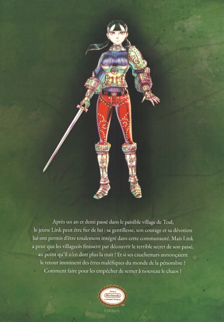 Verso de l'album The Legend of Zelda - Twilight Princess 6