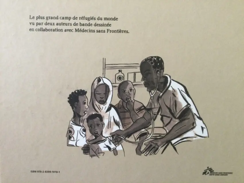 Verso de l'album Out of Somalia Dagahaley -  un camp de réfugiés au Kenya