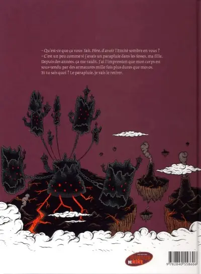 Verso de l'album Donjon Monsters Tome 4 Le noir seigneur
