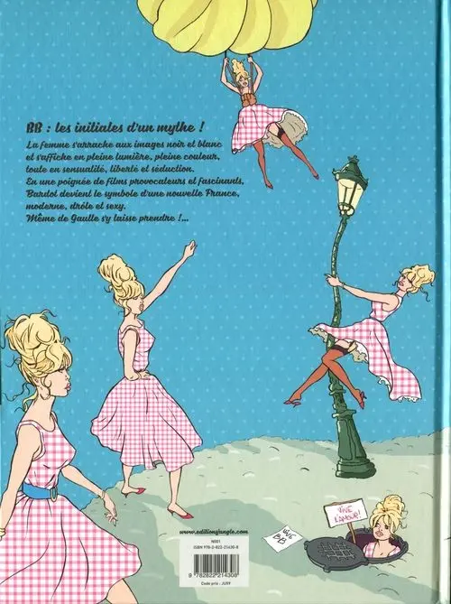 Verso de l'album Et dieu créa... Bardot