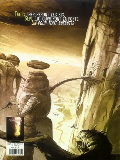 Verso de l'album Freaks agency Tome 2 Celui du sang Tome 2