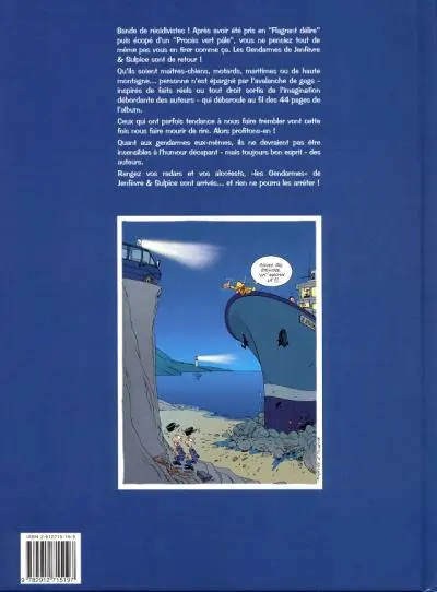 Verso de l'album Les Gendarmes Tome 3 Radar-dare !