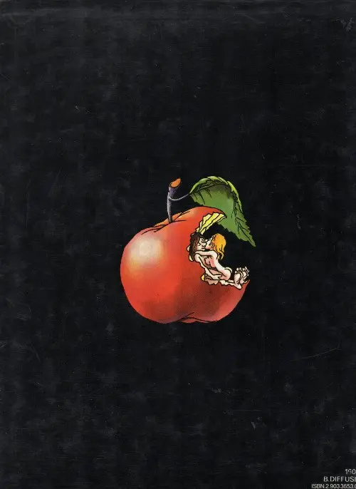 Verso de l'album Les 7 Péchés capitaux