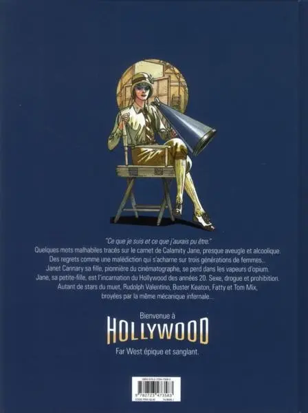 Verso de l'album Hollywood Tome 2 Ce que je suis et ce que j'aurais pu être