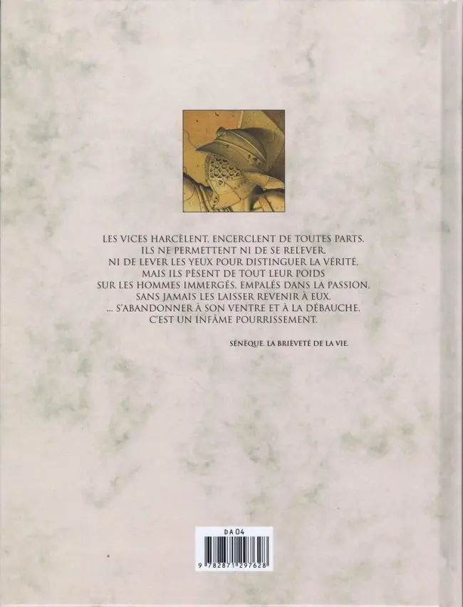 Verso de l'album Murena Tome 5 La déesse noire