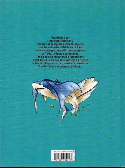 Verso de l'album Okhéania Tome 2 La chute