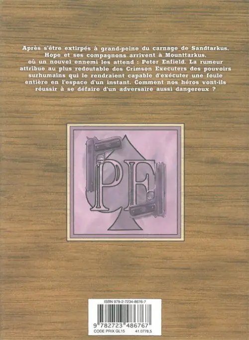 Verso de l'album PeaceMaker 4