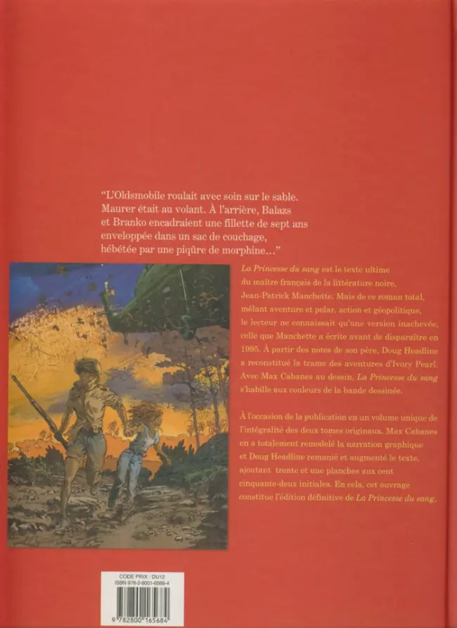 Verso de l'album La Princesse du sang Intégrale