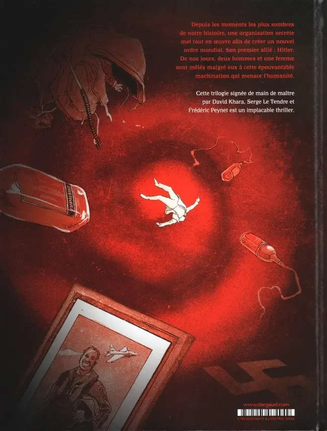 Verso de l'album Le Projet Bleiberg Tome 1 Les fantômes du passé