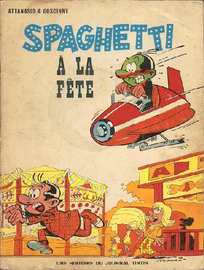 Couverture de l'album Spaghetti Tome 8 Spaghetti à la fête