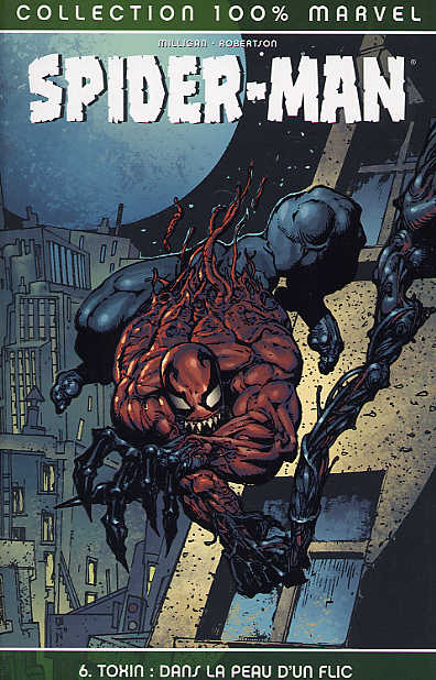 Couverture de l'album Spider-Man Tome 6 Toxin : dans la peau d'un flic