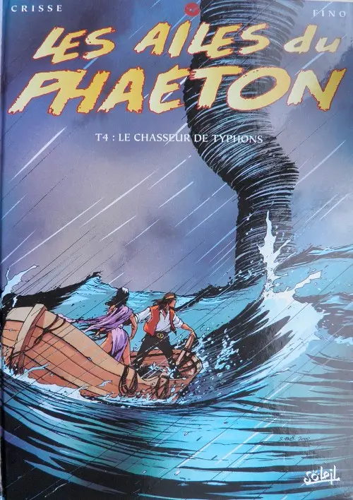 Couverture de l'album Les Ailes du Phaéton Tome 4 Le chasseur de typhons