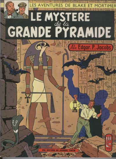 Couverture de l'album Blake et Mortimer Tome 3 Le Mystère de la Grande Pyramide - 1re partie