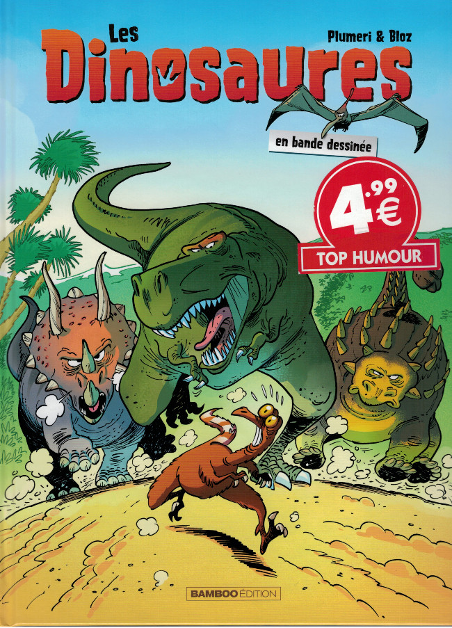 Couverture de l'album Les Dinosaures en BD Tome 1