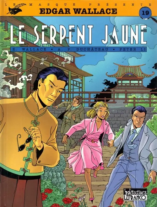 Couverture de l'album Edgar Wallace Tome 1 Le serpent jaune