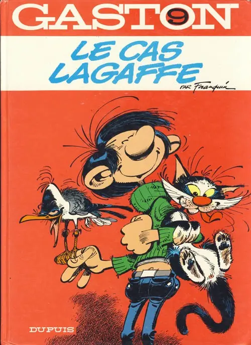 Couverture de l'album Gaston Tome 9 Le cas Lagaffe