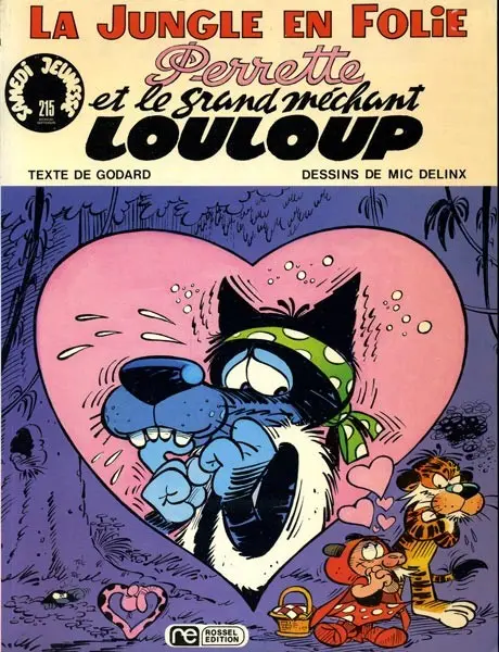 Couverture de l'album La Jungle en folie Tome 5 Perrette et le grand méchant Louloup