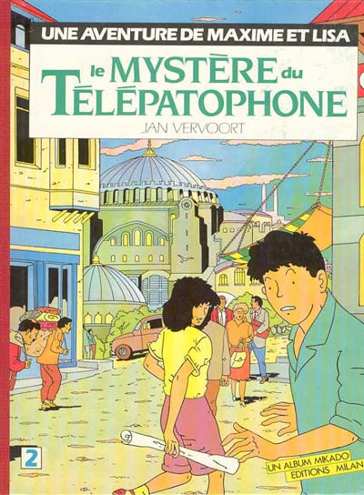 Couverture de l'album Maxime et Lisa Tome 3 Le mystère du Télépatophone (2/2)