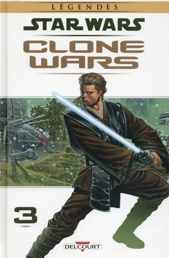 Couverture de l'album Star Wars - Clone Wars Tome 3 Dernier combat sur Jabiim