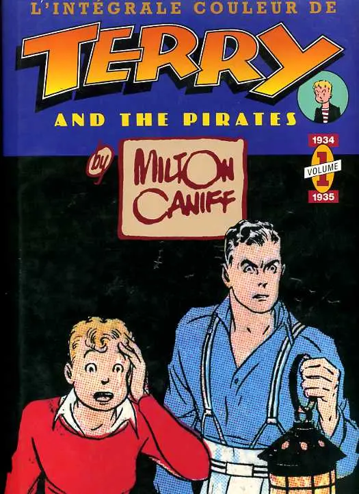 Couverture de l'album L'intégrale couleur de Terry and the pirates Volume 1 1934-1935
