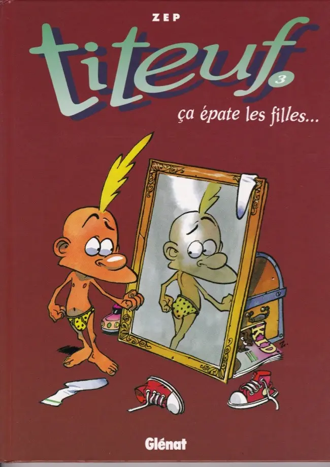 Couverture de l'album Titeuf Tome 3 Ça épate les filles...