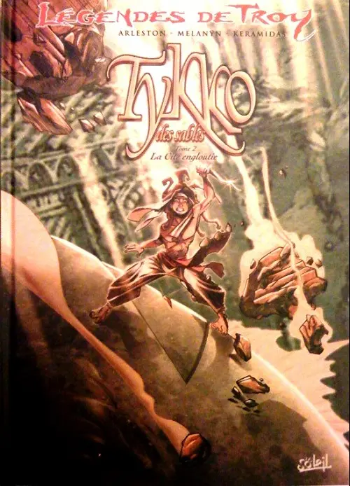 Couverture de l'album Tykko des sables Tome 2 La Cité engloutie