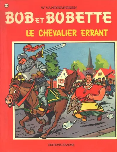 Couverture de l'album Bob et Bobette Tome 83 Le chevalier errant