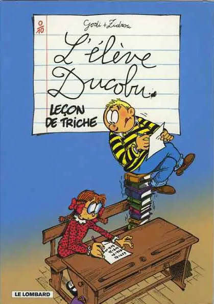 Couverture de l'album L'Élève Ducobu Leçon de triche