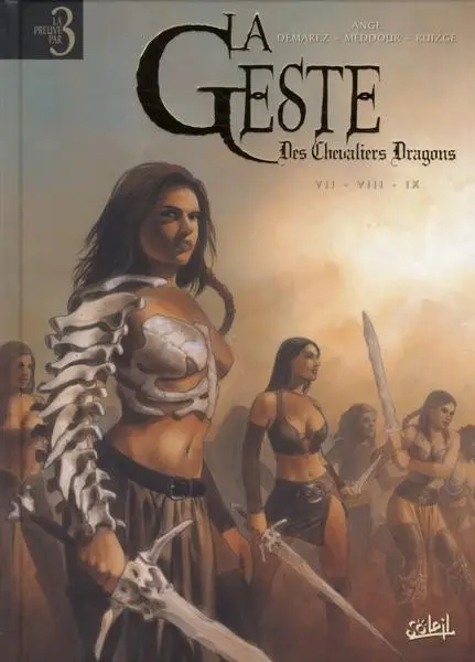 Couverture de l'album La Geste des Chevaliers Dragons VII - VIII - IX